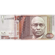 P60 Cape Verde - 1000 Escudos Year 1989